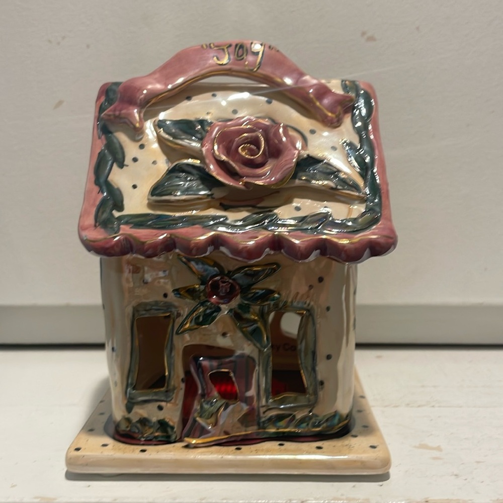 🌹Blue Sky Clayworks Heather  Goldminc Joy Tealight  House